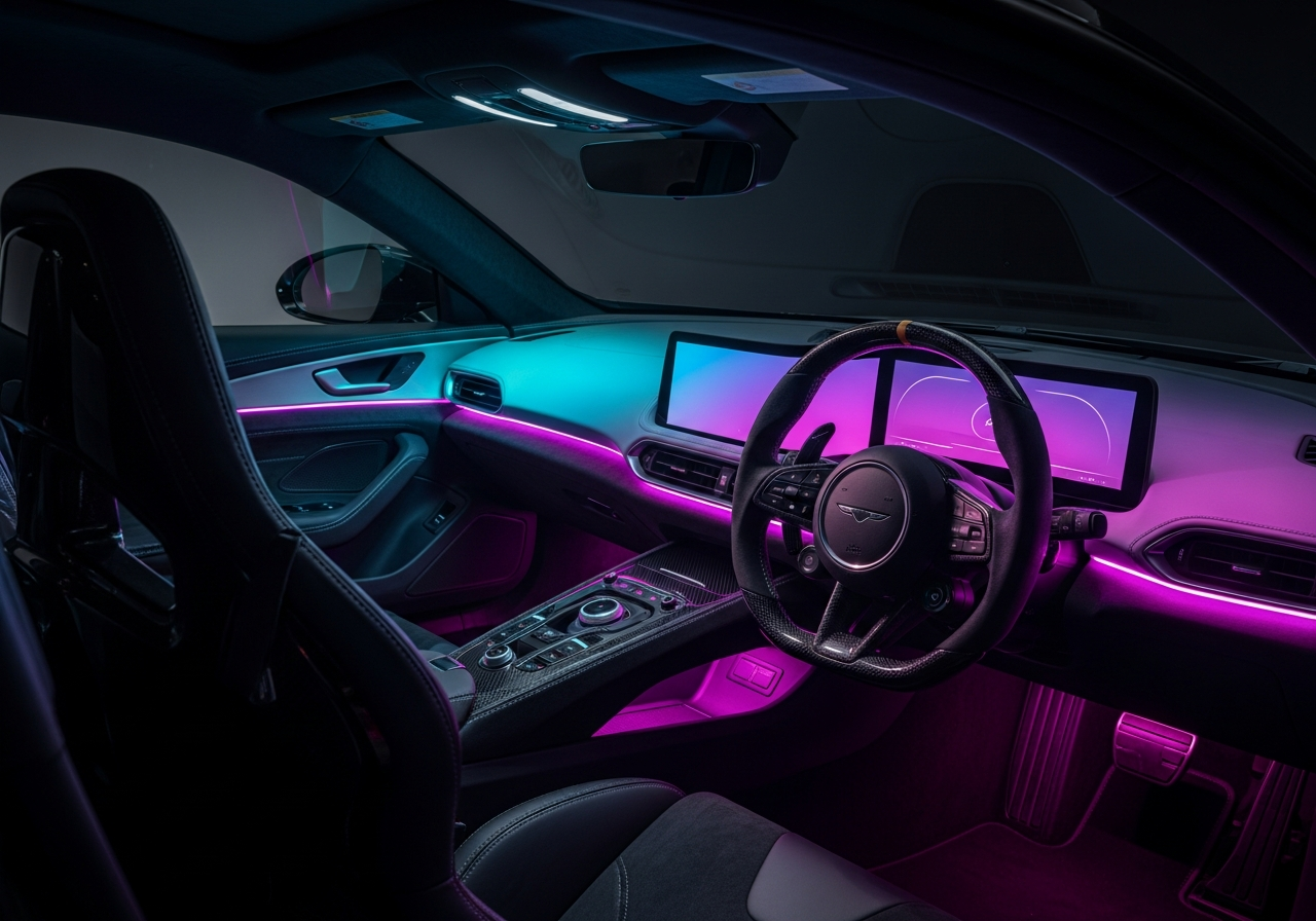 Aura Auto - Transform Your Drive with Ambient Lighting